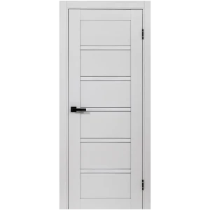 Комплект двери Легда-28 со стеклом 70x200 см полипропилен цвет серое дерево без доборов