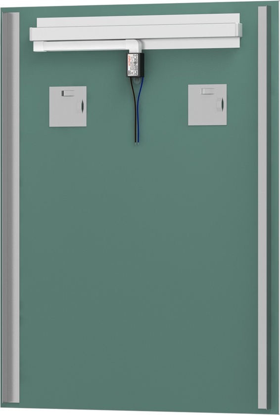 BY 2108 Зеркало со встроенным LED-светильником 7 W EVOFORM Ledline - Вид №2