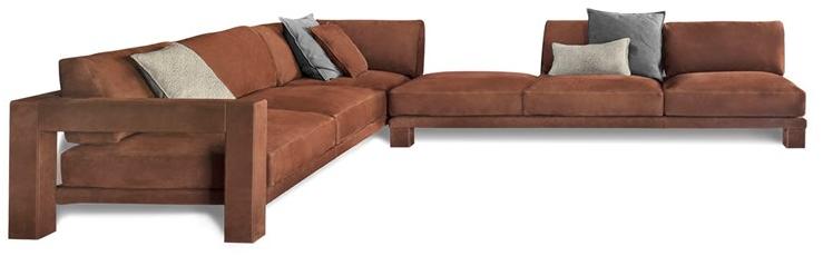 HESSENTIA | Cornelio Cappellini Секционный кожаный диван Vision Santreyd sun-id-1402085 - Вид №1