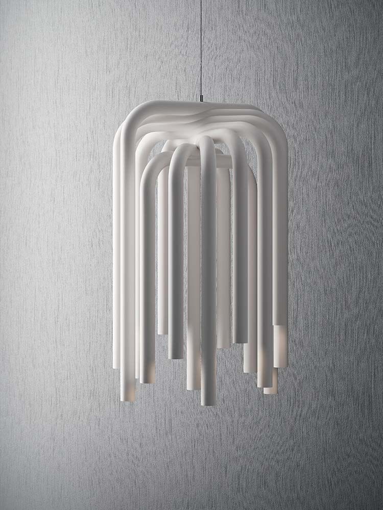 Алюминиевый светодиодный подвесной светильник Quadrifoglio Group Дизайнерское освещение ARCH-00036453 - Вид №7