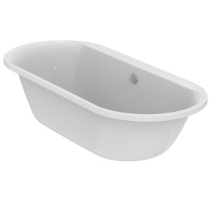 E106801 Встраиваемая акриловая овальная ванна 180х80 см Ideal Standard CONNECT AIR