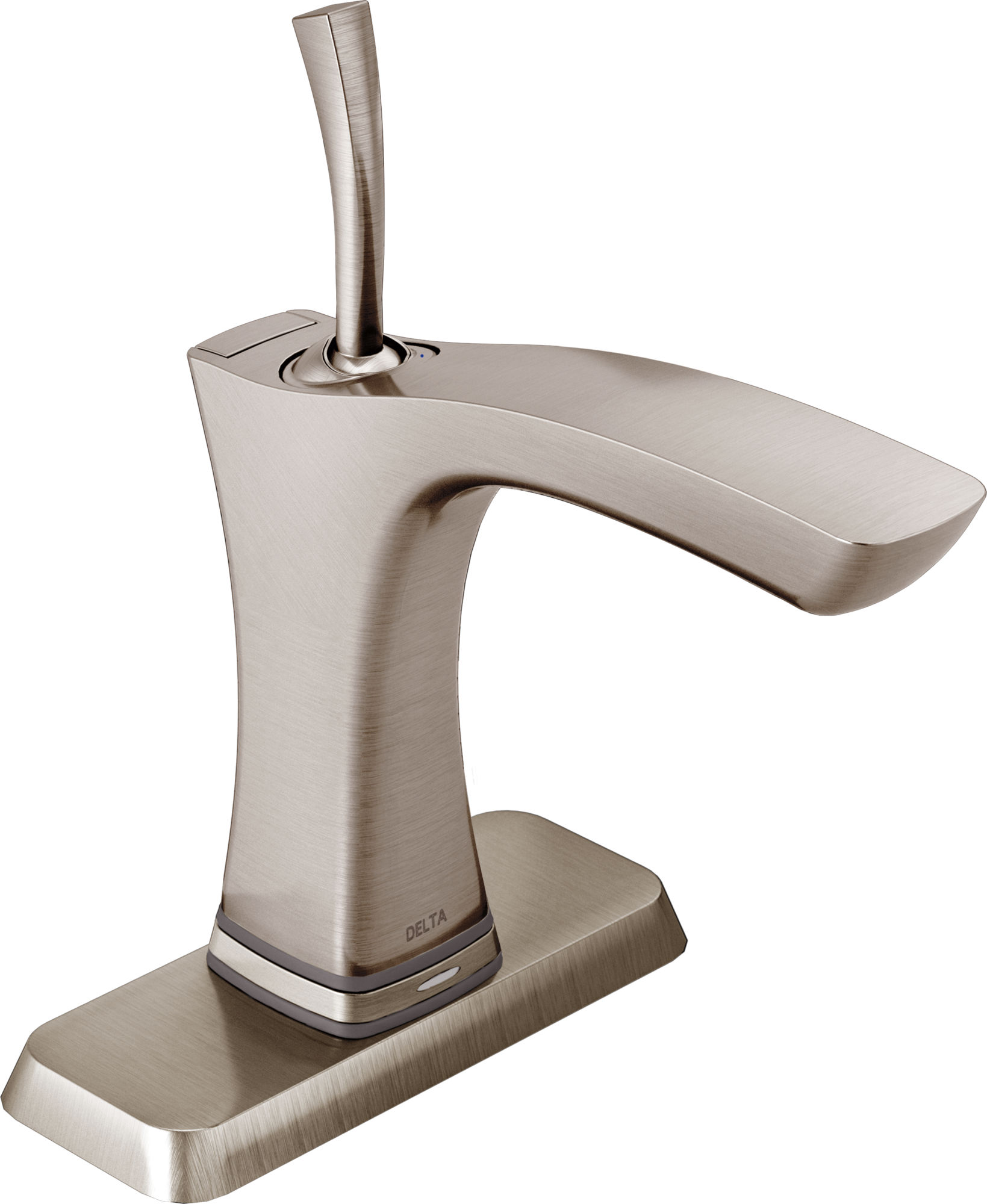 552TLF-SS Смеситель для ванной с одной ручкой с технологией Touch2O.xt® Delta Faucet Tesla Нержавеющая сталь - Вид №1
