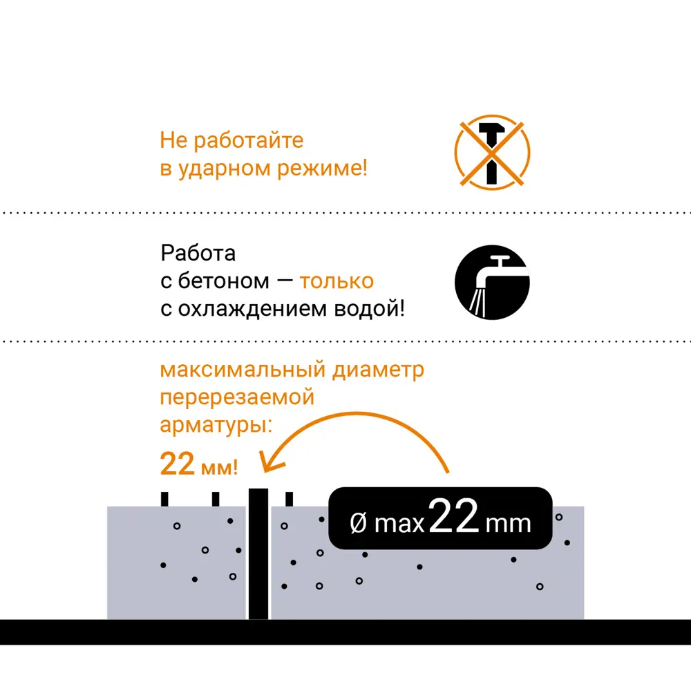 Алмазная коронка RAGE SDS-plus 72 мм для точного сверления бетона 86576779 STLM-0070109 - Вид №3