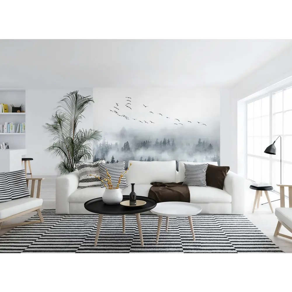 Фотообои «‎В густом тумане»‎ 3D флизелиновые 300x270 см L13-125 82912481 STLM-2150138 FBRUSH 3D FLIZART - Вид №1