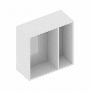 8MP504BI Полка со встроенным зеркалом Kos by Zucchetti furniture