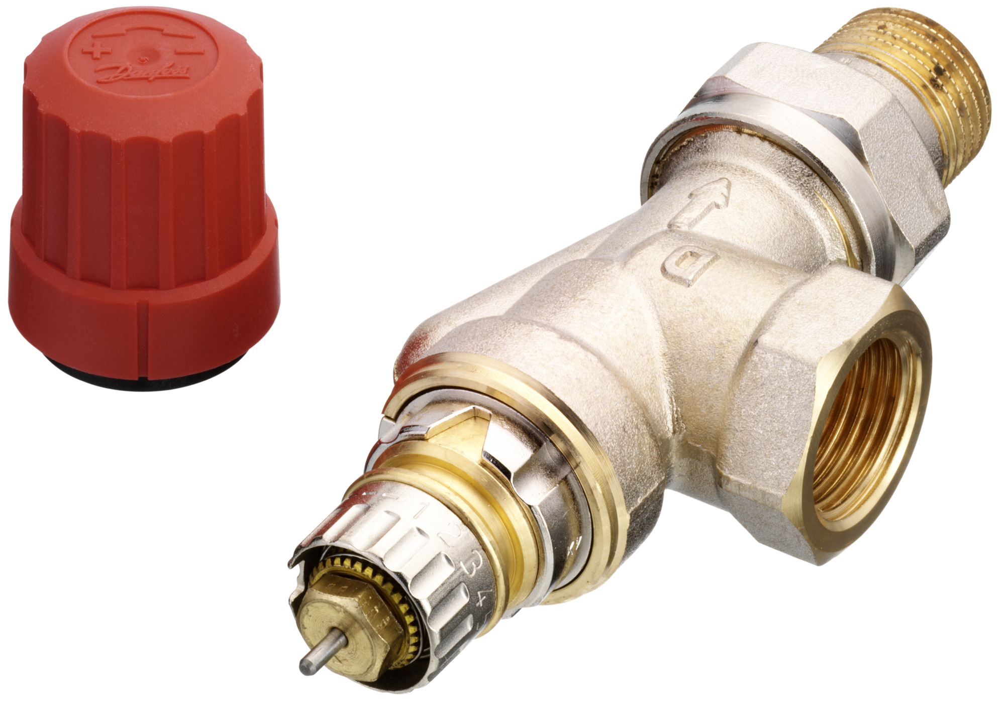 Danfoss Клапан RTR-N/RA-N для двухтрубной системы отопления RTR-N Клапан терморег. 20 Угловой 013G7015  - Вид №6