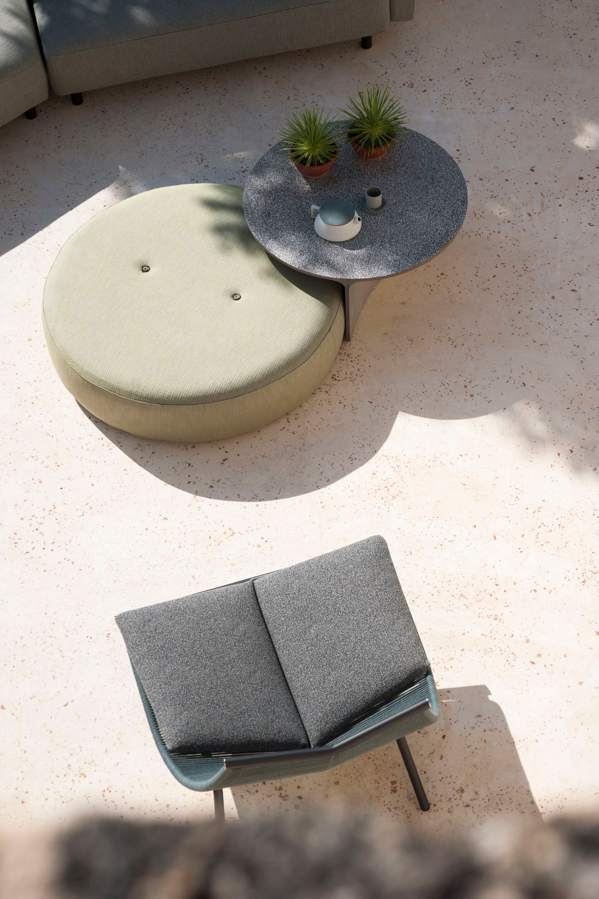 Ткань круглый сад пуфик RODA ARCH-00145110 - Вид №6