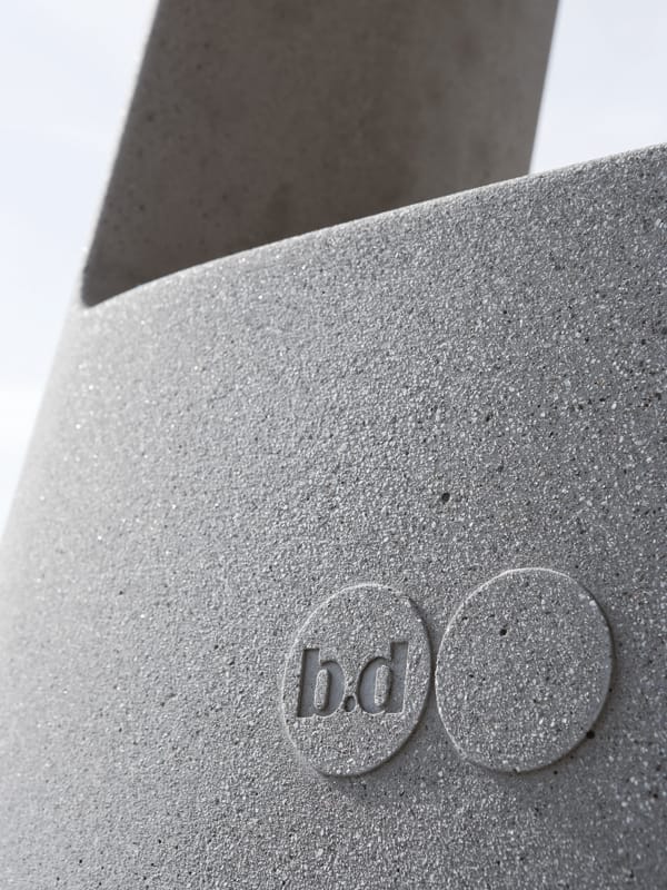 Прямоугольный обеденный стол из алюминия и бетона BD Barcelona Aluminium ARCH-00127398 - Вид №8