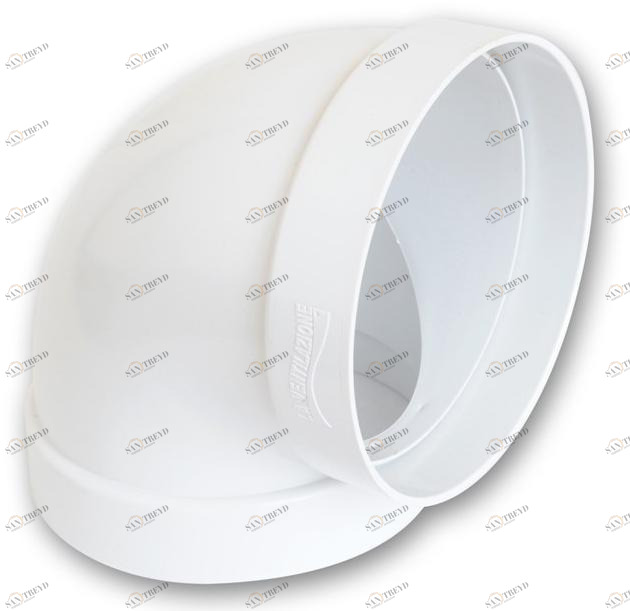 First Corporation Изгиб на 90 ° из абс для круглых труб La ventilazione sun-id-1356694