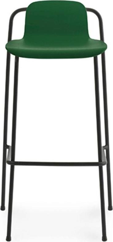 601799 Барный стул 75 см, черный, стальной, зеленый, Normann Copenhagen Studio - Вид №1