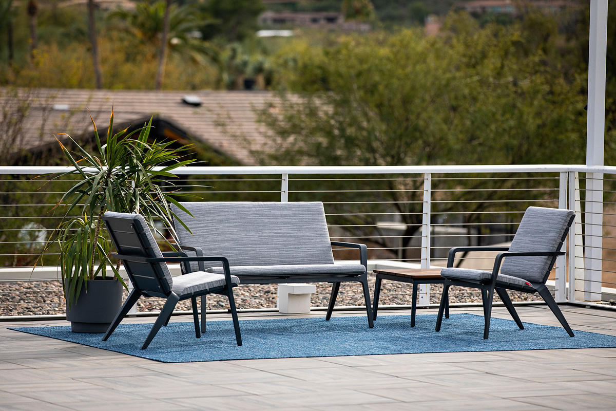 FSRT103 Текстильная скамейка Vaya  Forms-surfaces  - Вид №5