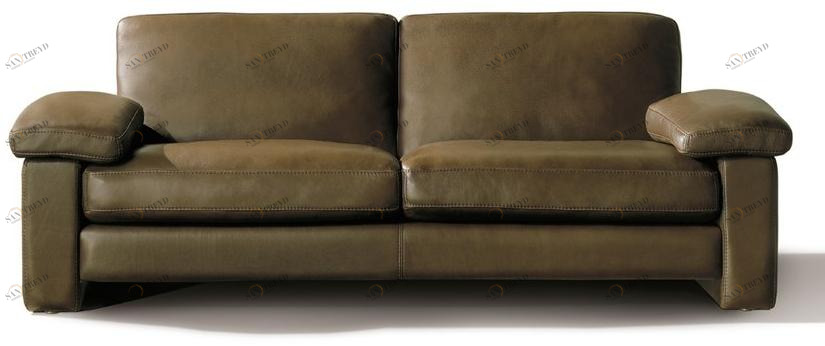Duvivier Canapés 3-х местный кожаный диван  Maipx722, maipx723, maipx735 