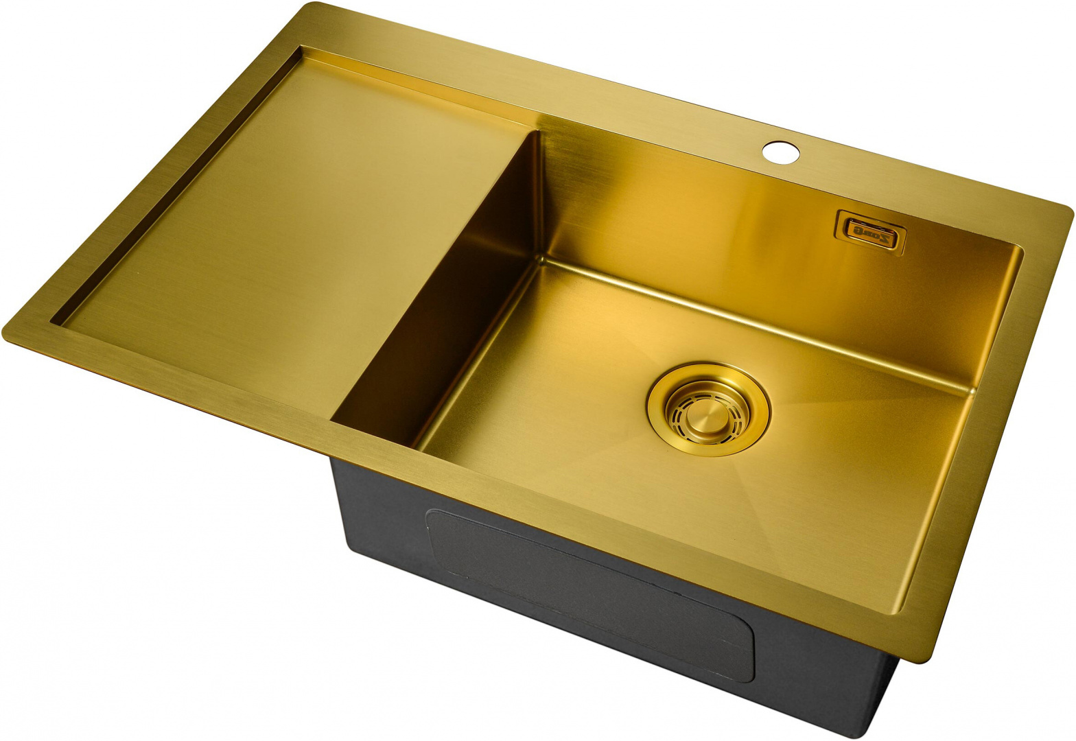 Мойка кухонная ZorG Light ZL R 780510-R BRONZE из нержавеющей стали, бронза