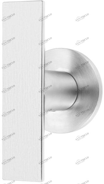 Formani Ручка двери из нержавеющей стали на пластине Arc 3702k001inxx0