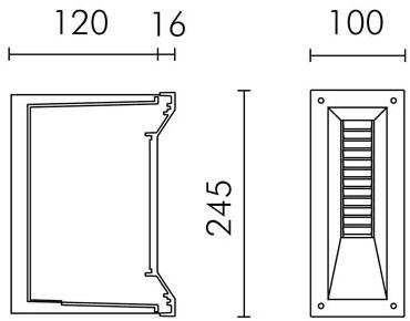 SIMES Настенная лестница из литого под давлением алюминия Link sun-id-1496275 - Вид №4