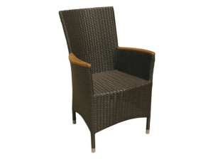 Синтетическое волокно сад стул с подлокотниками