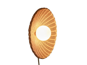 Applique a LED in rattan