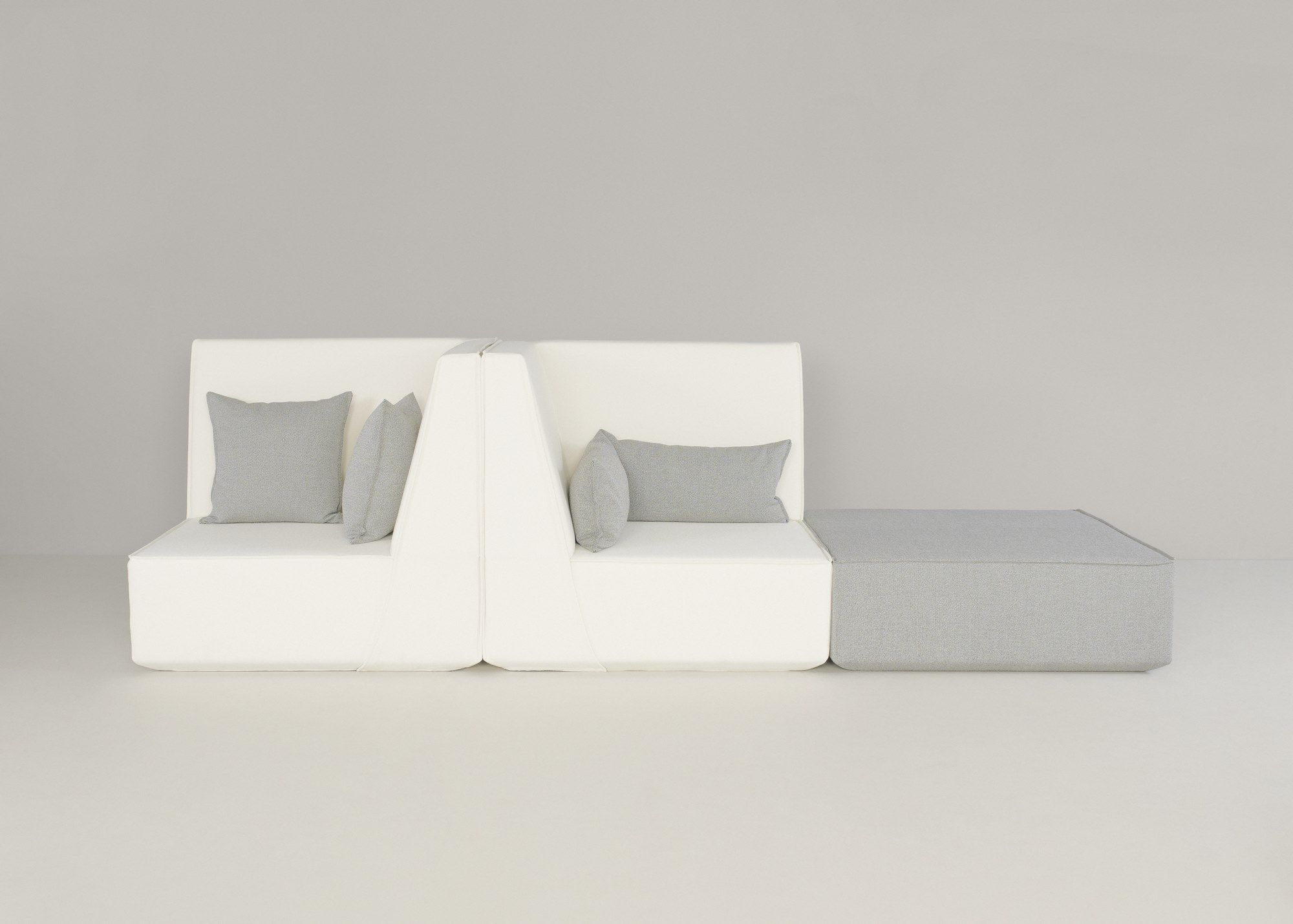 Модульный квадратный пуф из ткани Cubit by Mymito ARCH-00073733 - Вид №8