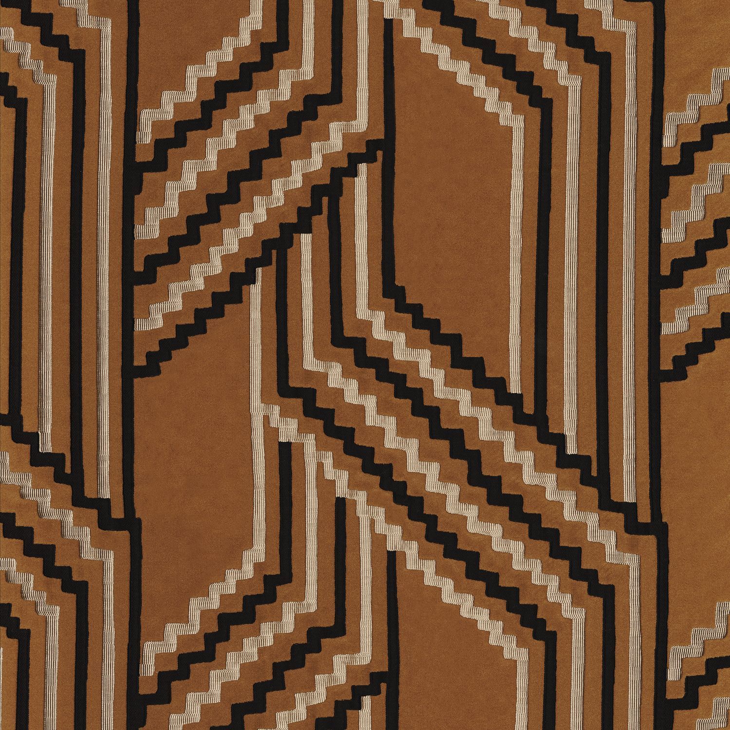 Жаккардовая ткань с графическим рисунком Casamance Porte des Lilas ARCH-00099912