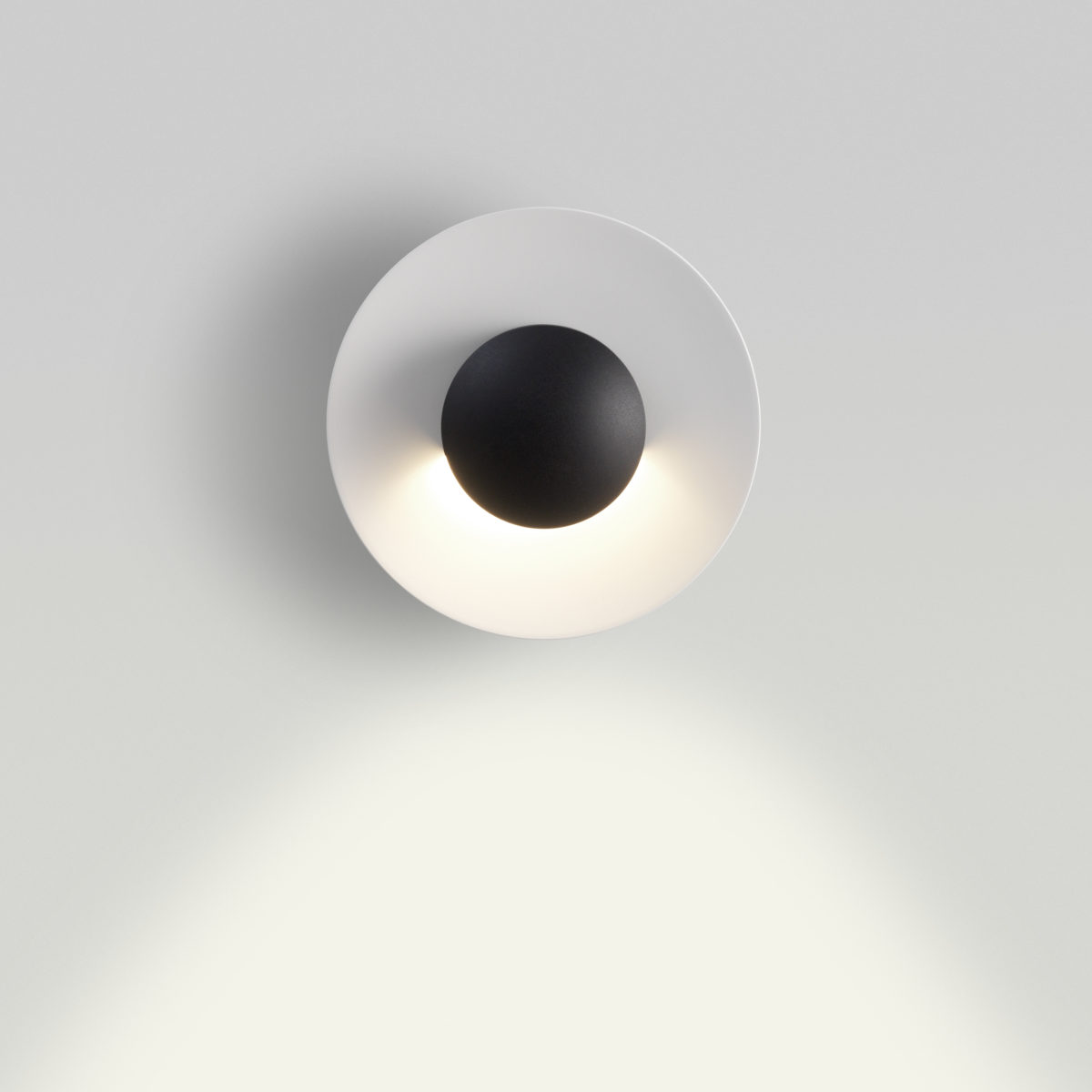 097503 Уличный настенный светильник 15 C IP65 черно-белый Marset Ginger