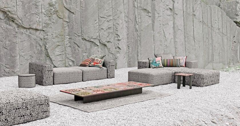 MissoniHome Низкий прямоугольный журнальный столик Horoscope sun-id-1389413 - Вид №5