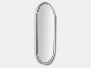 Овальное зеркало со встроенным освещением для ванной комнаты