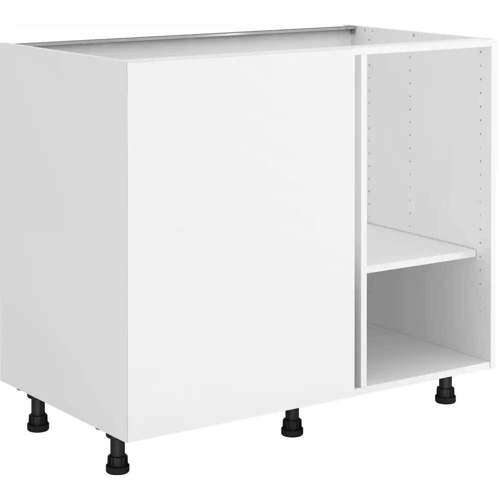 82000372 Каркас напольный Delinia ID 100x76.8x56 см ЛДСП цвет белый STLM-0871716  - Вид №1