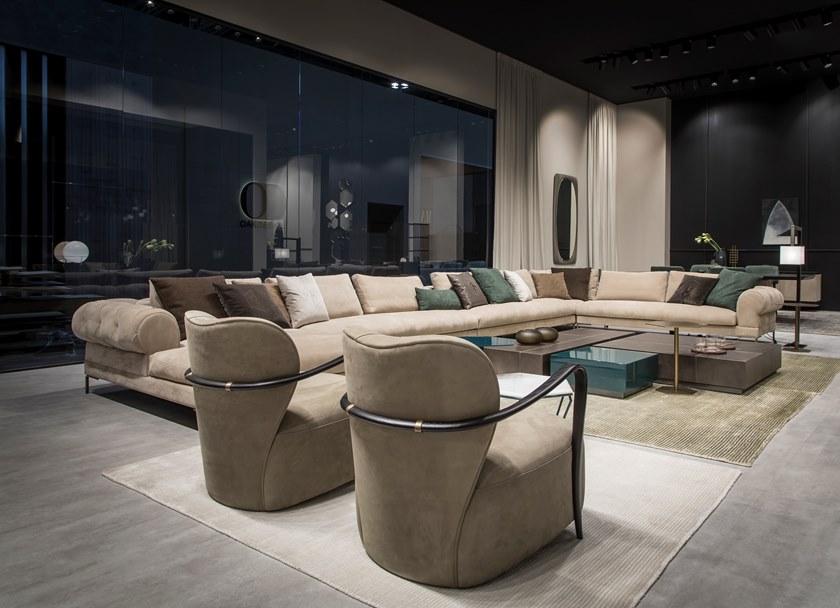 SELVA Мягкое кожаное кресло с подлокотниками  1172  - Вид №15