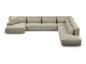 Модульный тканевый диван