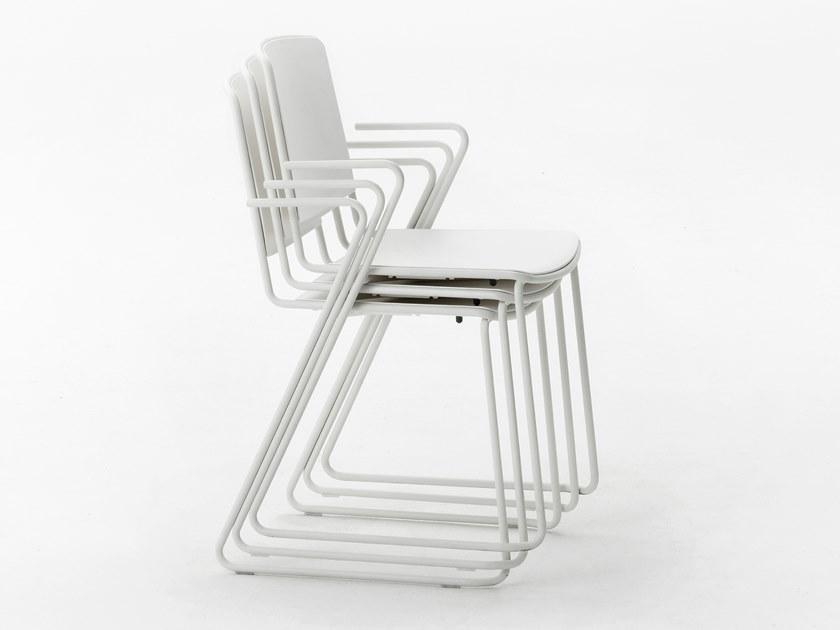 Mara Стул на санках с подлокотниками  5150  - Вид №1