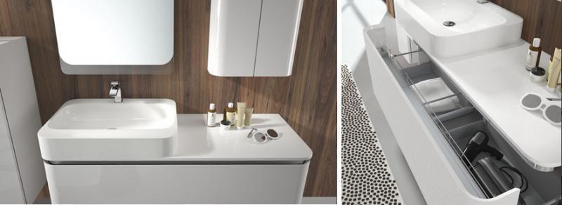 AC04 ACACIA Комплект мебели для ванной комнаты 140х 51х 50 см ARDECO Ardeco S. R. L 7980 - Вид №2