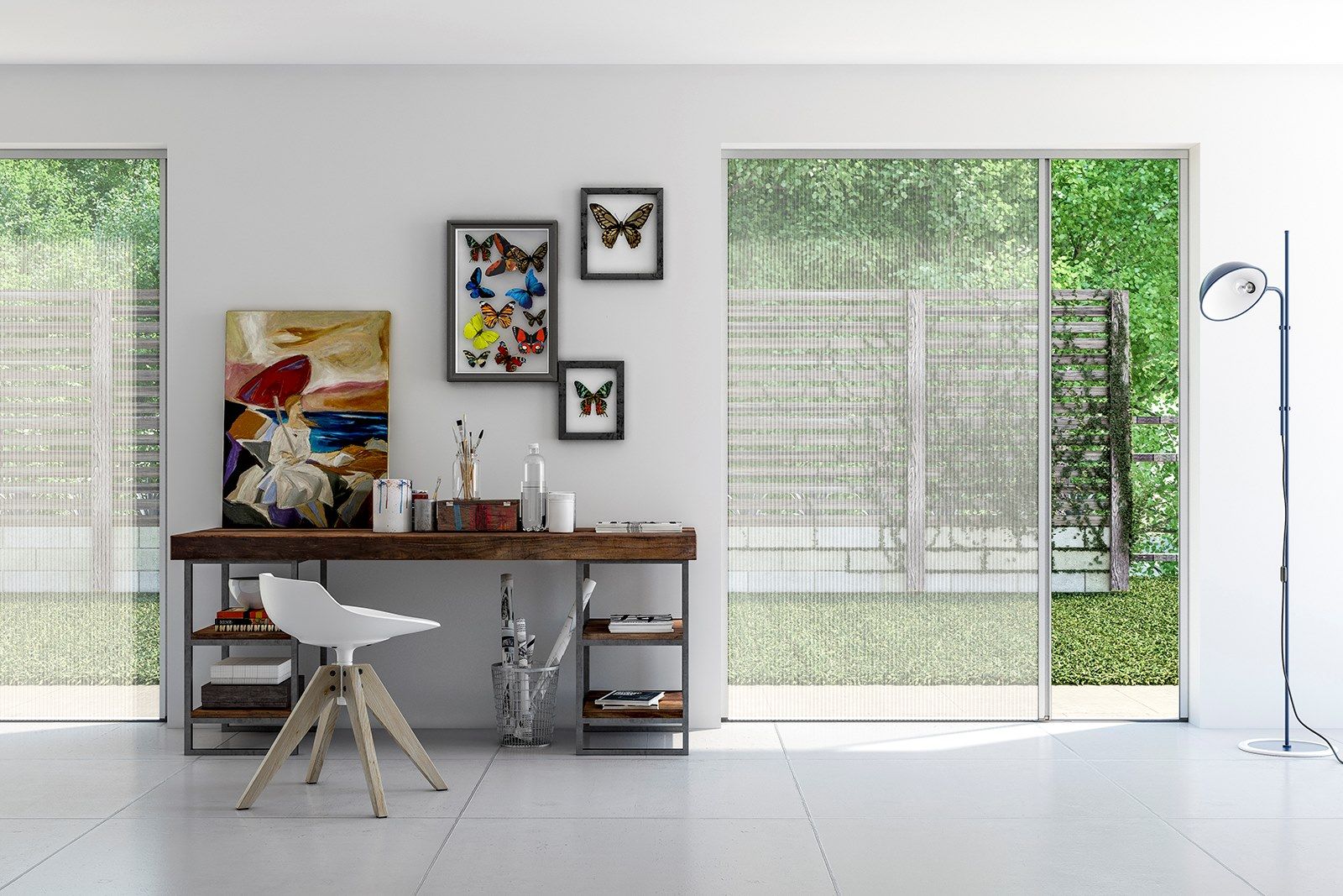 Боковая плиссированная москитная сетка Mv Line Zanzariere - Scorrimento Laterale ARCH-00089800 - Вид №1