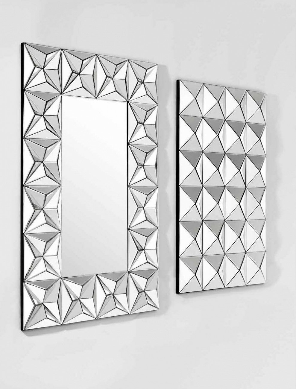 Зеркало настенное серебристое Converse 109970 EICHHOLTZ ДИЗАЙНЕРСКИЕ 00-3879461 Серебро  - Вид №1