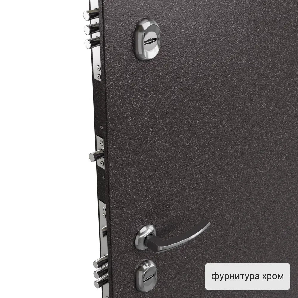 Дверь входная металлическая Термо 950 мм правая цвет магнолия акация TOREX STLM-2059182 - Вид №1