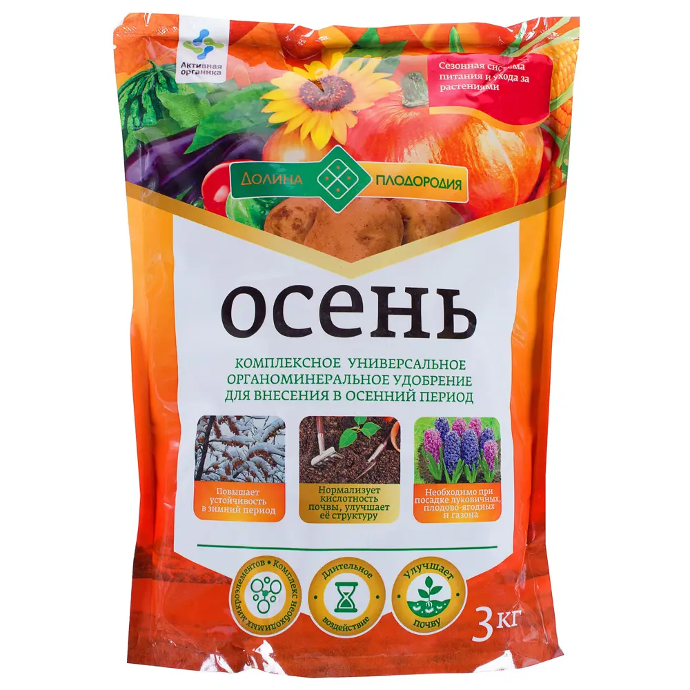 Santreyd Удобрение «Долина плодородия» для осеннего ухода за садом 3 кг 18399371 STLM-0010675
