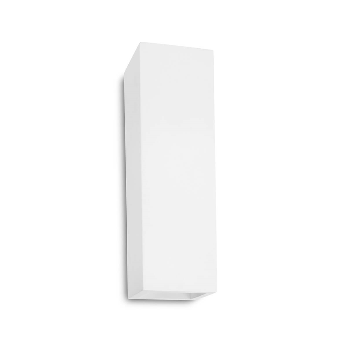 500168-10 ABHIKA НАСТЕННЫЙ ЛАМПА CHALKY SQ WHITE 