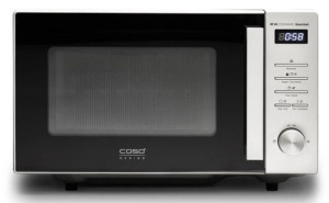 9195540 Микроволновая печь CASO M 20 Ceramic Gourmet серебристый