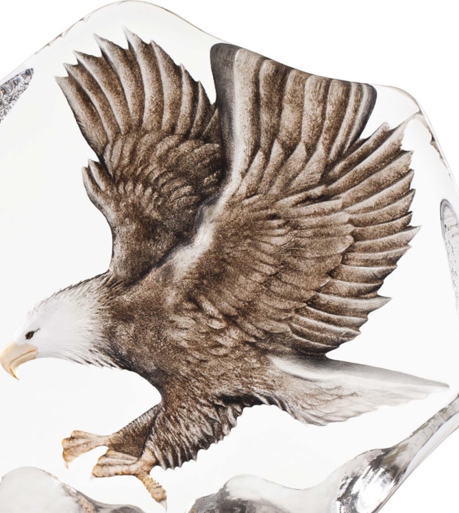 10663729 MALERAS Скульптура MALERAS "Орёл", коричневый, 22,5х17см 