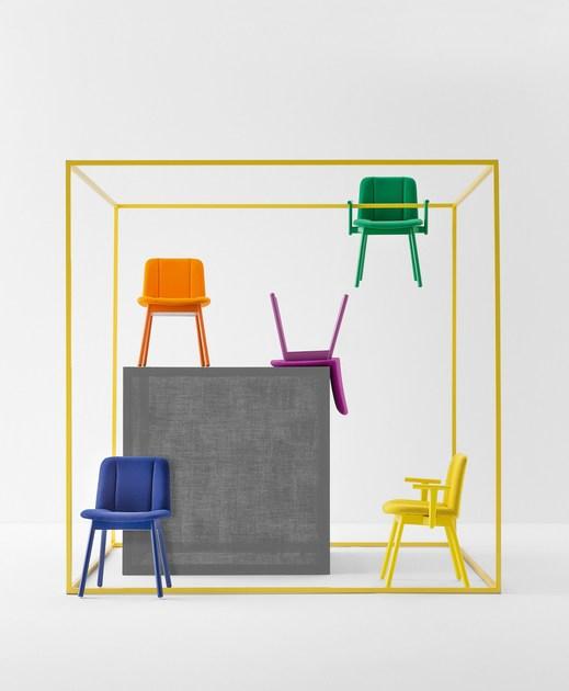 Billiani Стул из ткани Hippy 635 - Вид №5