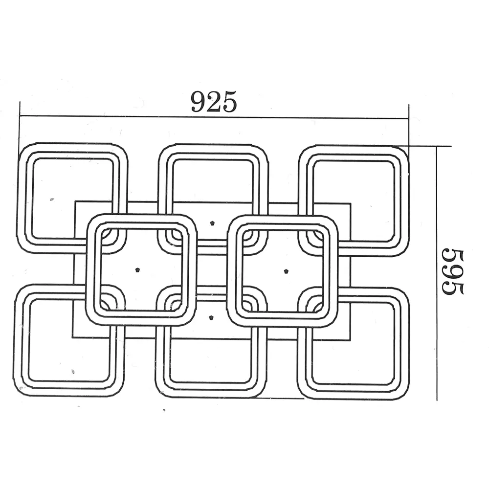 Люстра потолочная светодиодная Twister 10204/8 с пультом управления, 50 м², регулируемый белый свет, цвет белый 84454242 STLM-2117215 Escada  - Вид №10