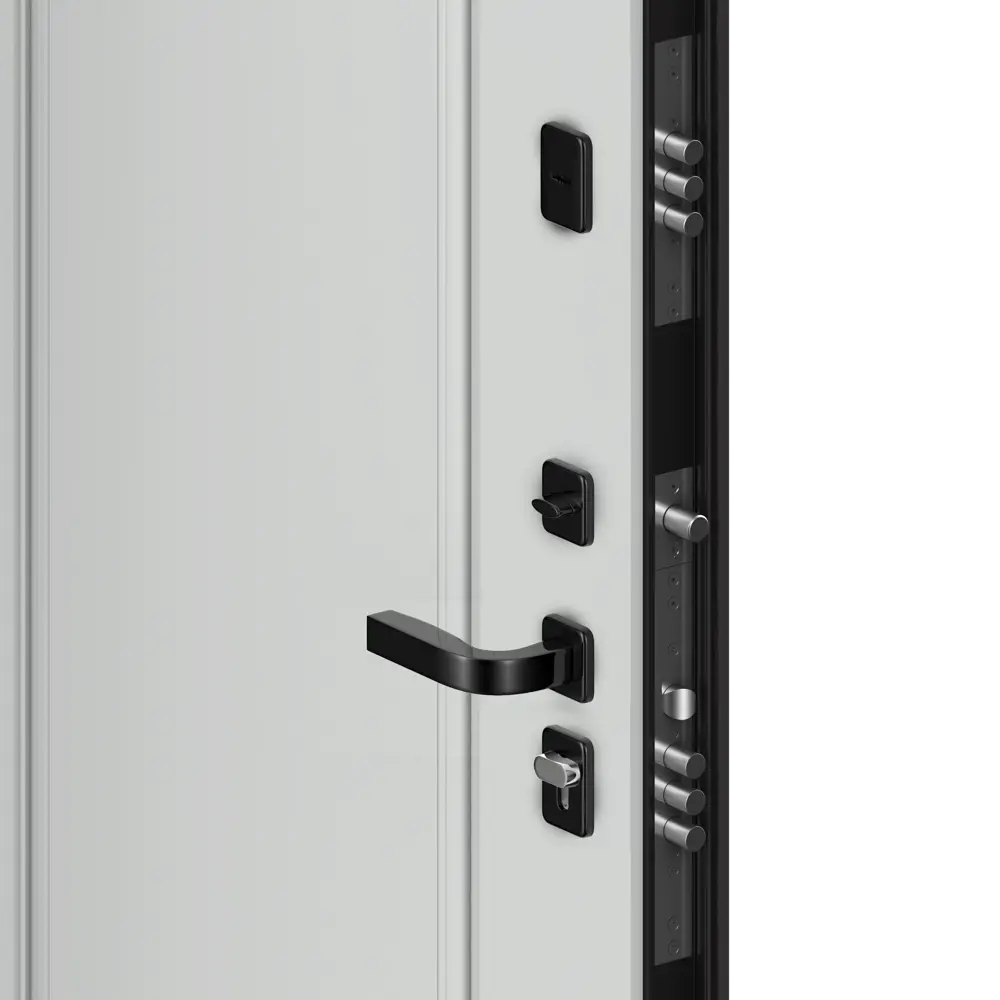 Дверь входная металлическая Квадро 88x205 см левая малибу DOORHAN STLM-2032074 - Вид №3