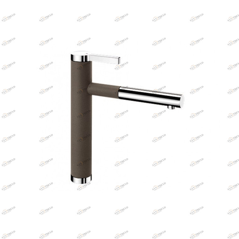 Кухонный смеситель кофейный Linee Blanco 518445