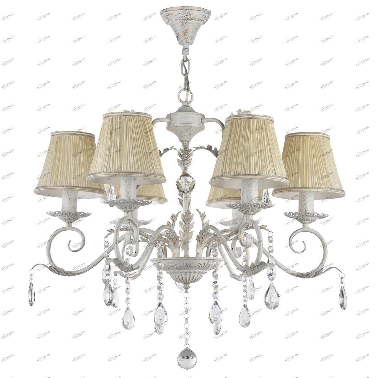 Подвесная люстра Freya Susie FR3403-PL-06-WG FREYA SUSIE 186137 Бежевый 