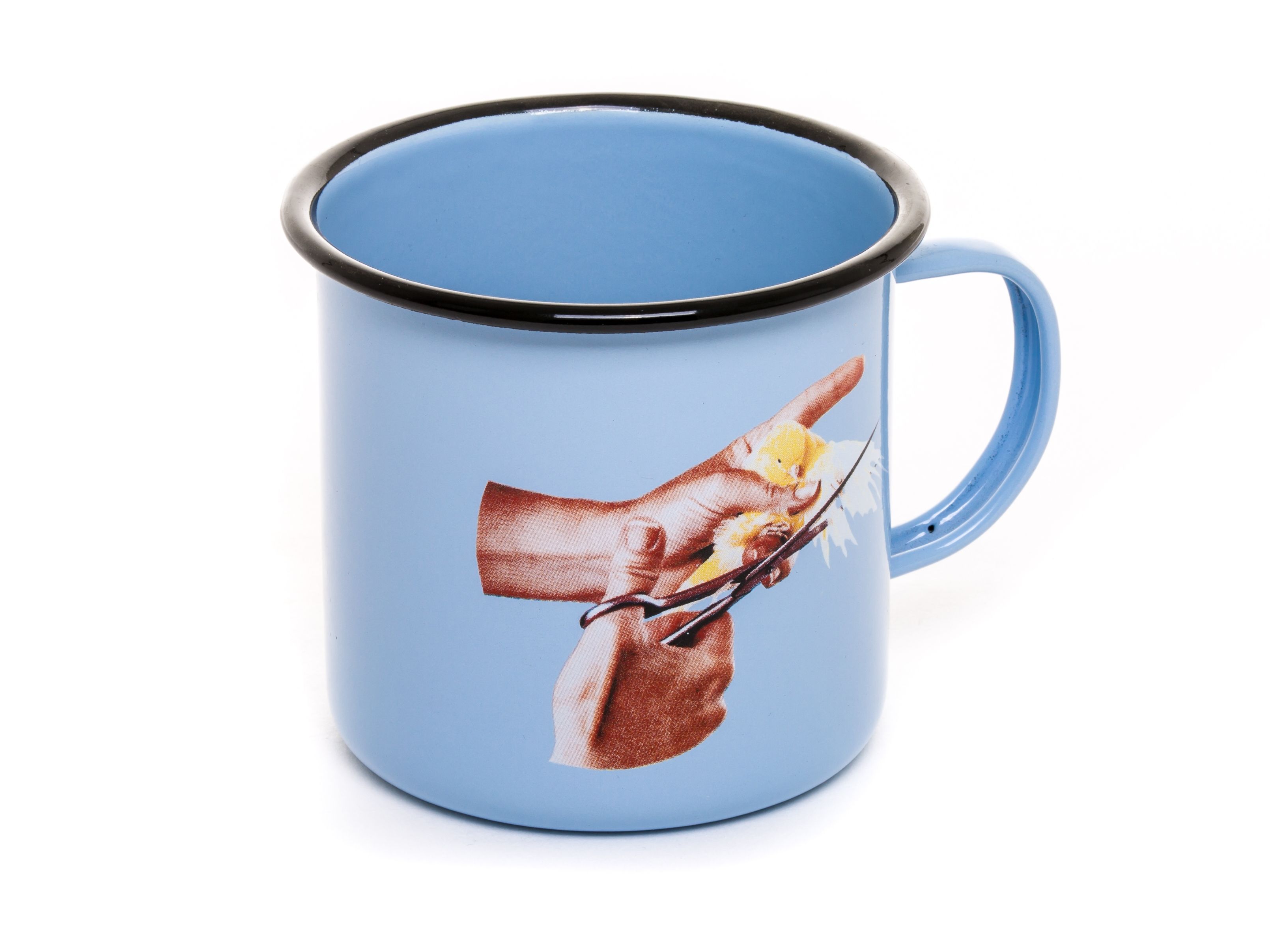 Эмалированная металлическая кружка Seletti Seletti wears Toiletpaper ARCH-00104974 - Вид №1