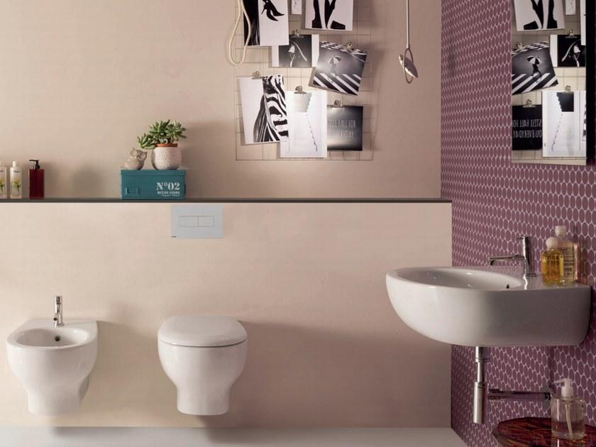 Grs02 Подвесной унитаз настенный Белый Ceramica Globo Grace Италия - Вид №2