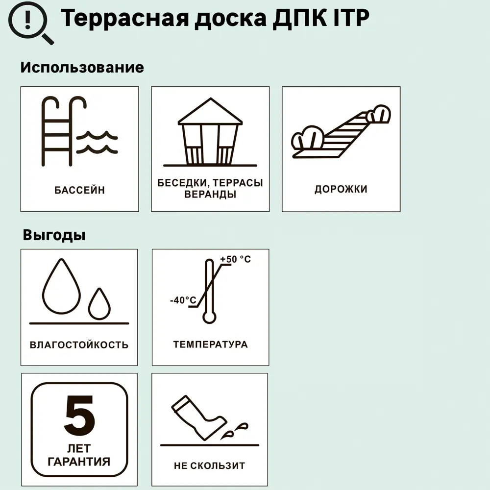 Террасная доска ДПК ITP цвет вишня 4000x162x26 мм вельвет 0.648 м² 85604411 STLM-2039123  - Вид №1