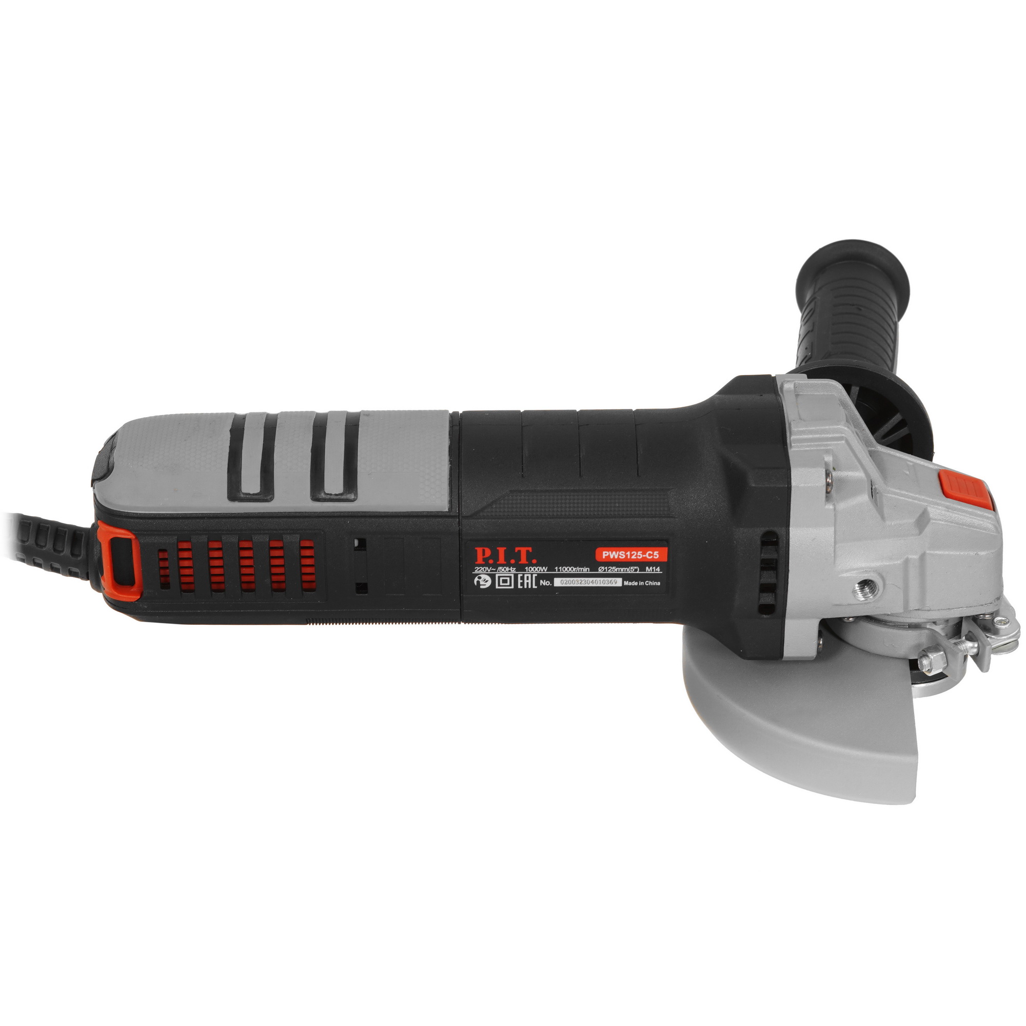 Углошлифовальная машина (УШМ) PIT PWS125-C5 8197069 STDN-0147352 - Вид №3