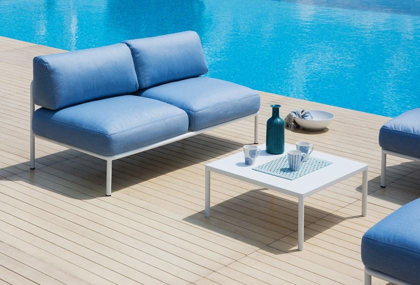 Vermobil Низкий штабелируемый металлический садовый столик Miami sun-id-1486729 - Вид №3