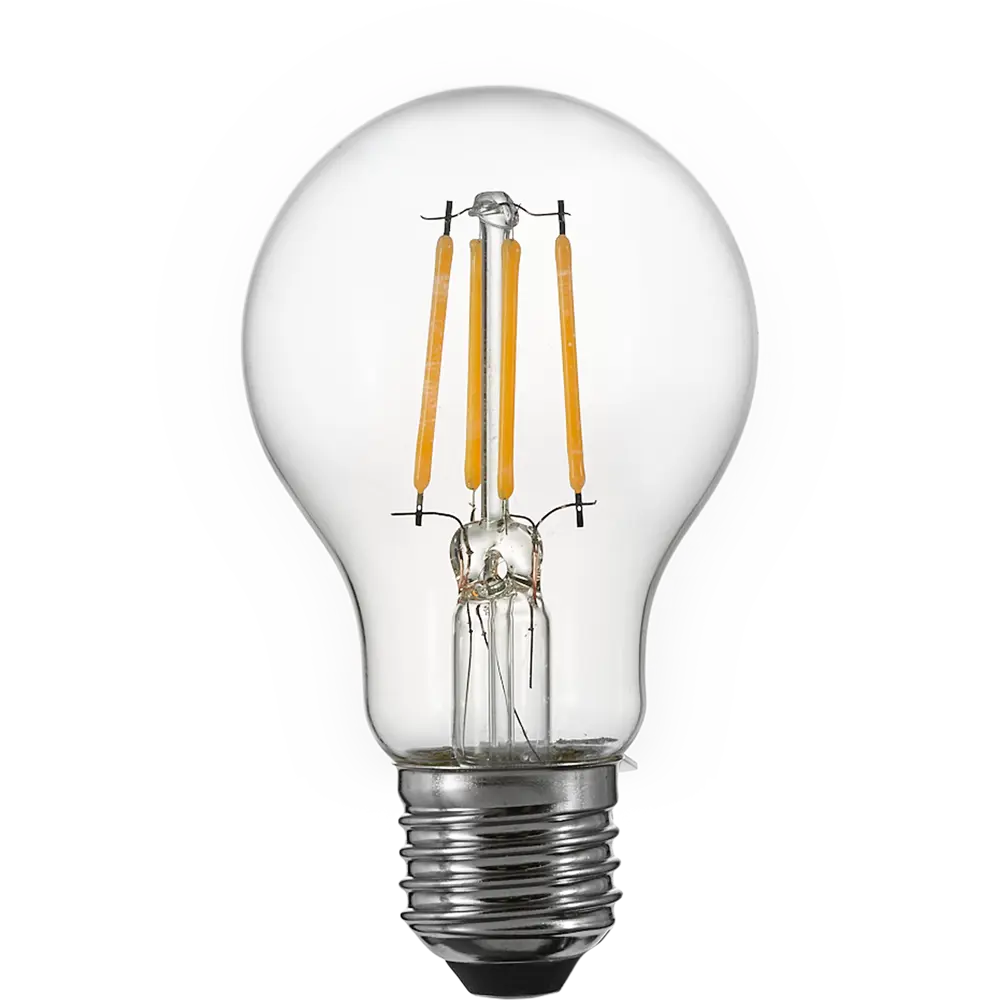 Лампа светодиодная Osram А E27 220/240 В 5 Вт груша 600 лм теплый белый свет 85306911 STLM-2059384  - Вид №1