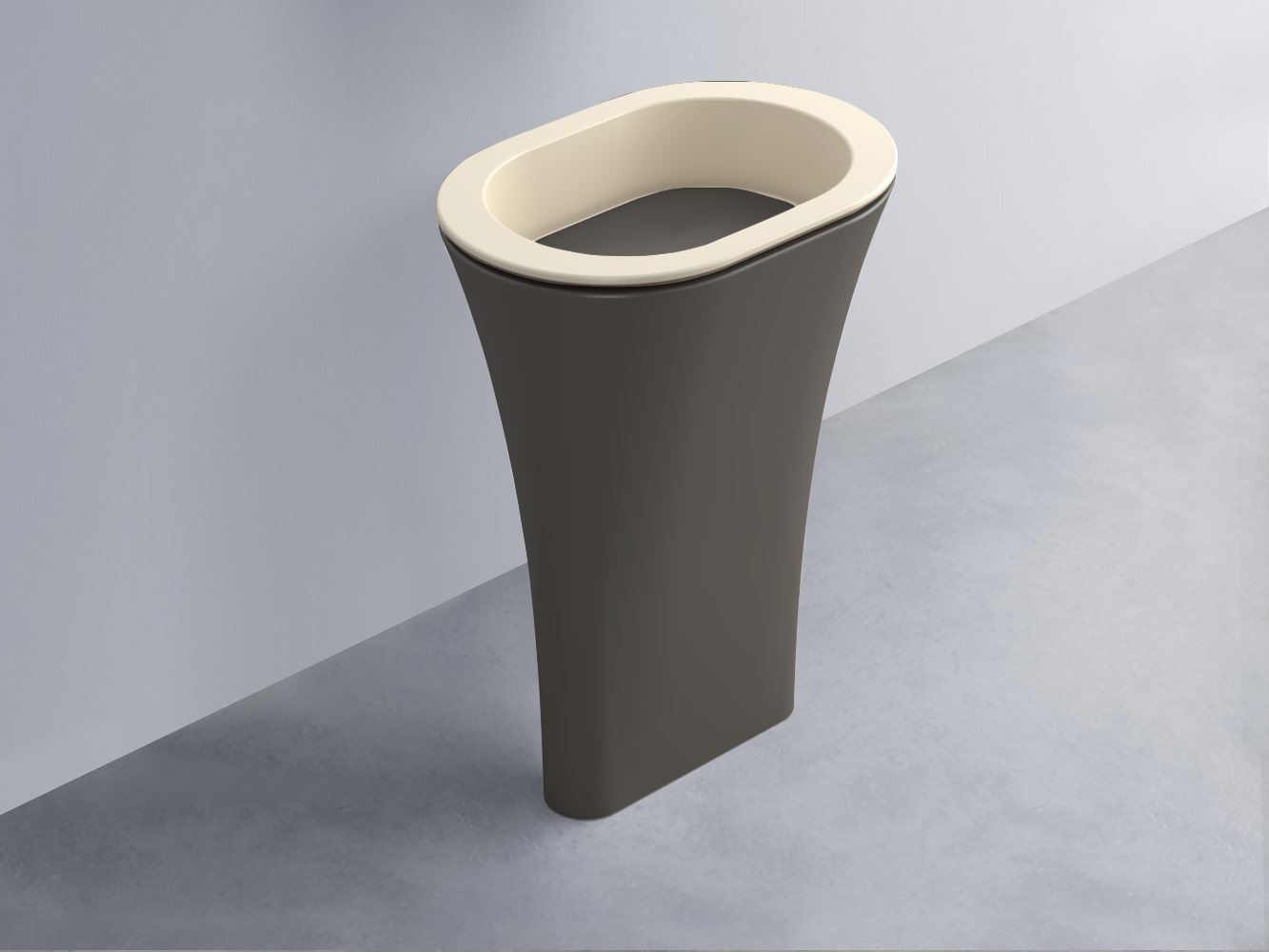 AMLA65-LN+AMPILO-FN+AMCOLO-FN Раковина Amedeo Ovale отдельностоящая cielo Enjoy + Amedeo Ceramica Cielo